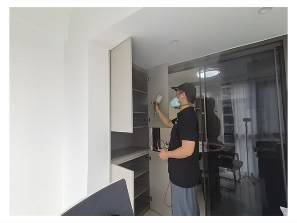 中翔盛景名苑客戶家施工治理